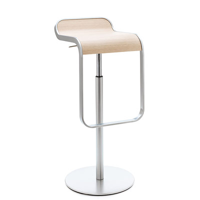 Barhocker Lem Eiche gebleicht Holz