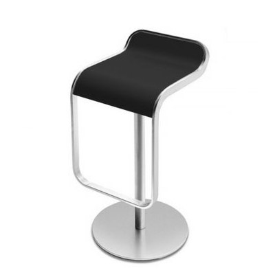 Barhocker Lem schwarz lackiert