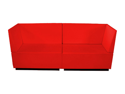 Loungebank Saragossa mit oder ohne Lehne