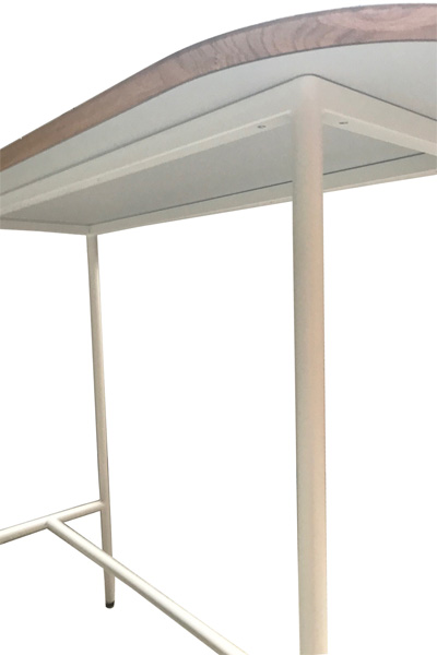 Stehtisch Elversberg geschweißtes Gestell