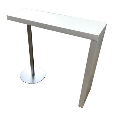 Stehtisch Winkel variabel einsetzen mit Gelenk